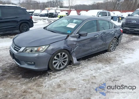 2014 Honda Accord Sport from USA, damaged, VIN 1HGCR2F52EA083970